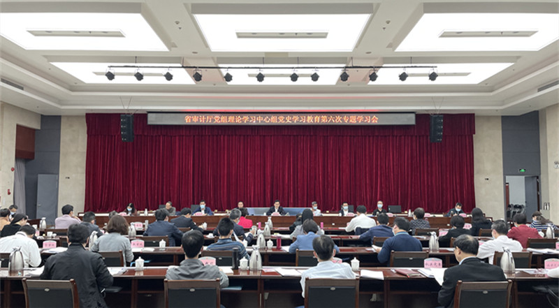 广东省审计厅党组召开会议传达学习党的十九届六中全会精神